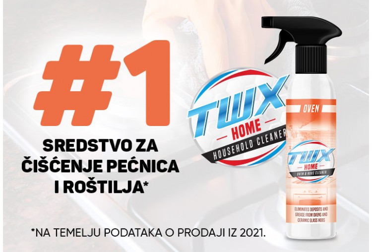 TWX® Home Oven - Sredstvo Za Čišćenje Pećnica i Ploča Za Kuhanje Bez Isparavanja 300 ml