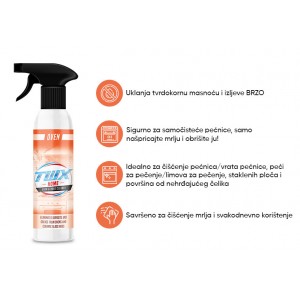 TWX® Home Oven - Sredstvo Za Čišćenje Pećnica i Ploča Za Kuhanje Bez Isparavanja 300 ml